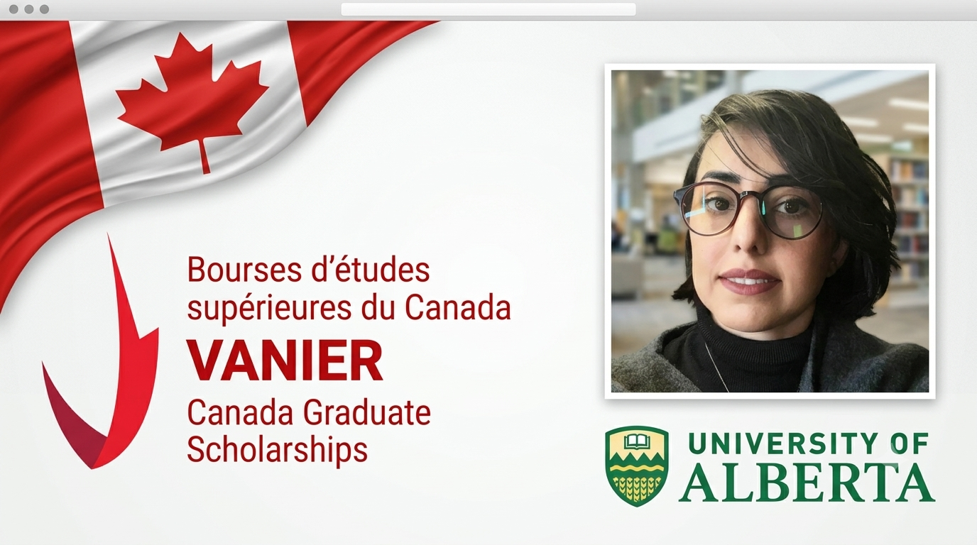 SSHRC Vanier Canada Graduate Scholarship Ranked 1st in Canada